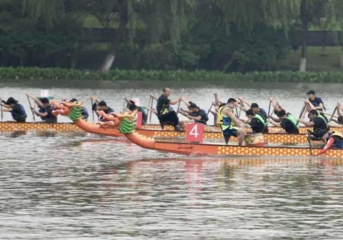 “五芳斋杯”龙舟竞渡和踏白船表演赛端午欢庆开赛!