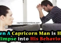 When A Capricorn Man Is Hurt